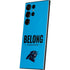 NFL Carolina Panthers Team Motto Galaxy S25 Ultra Skin
